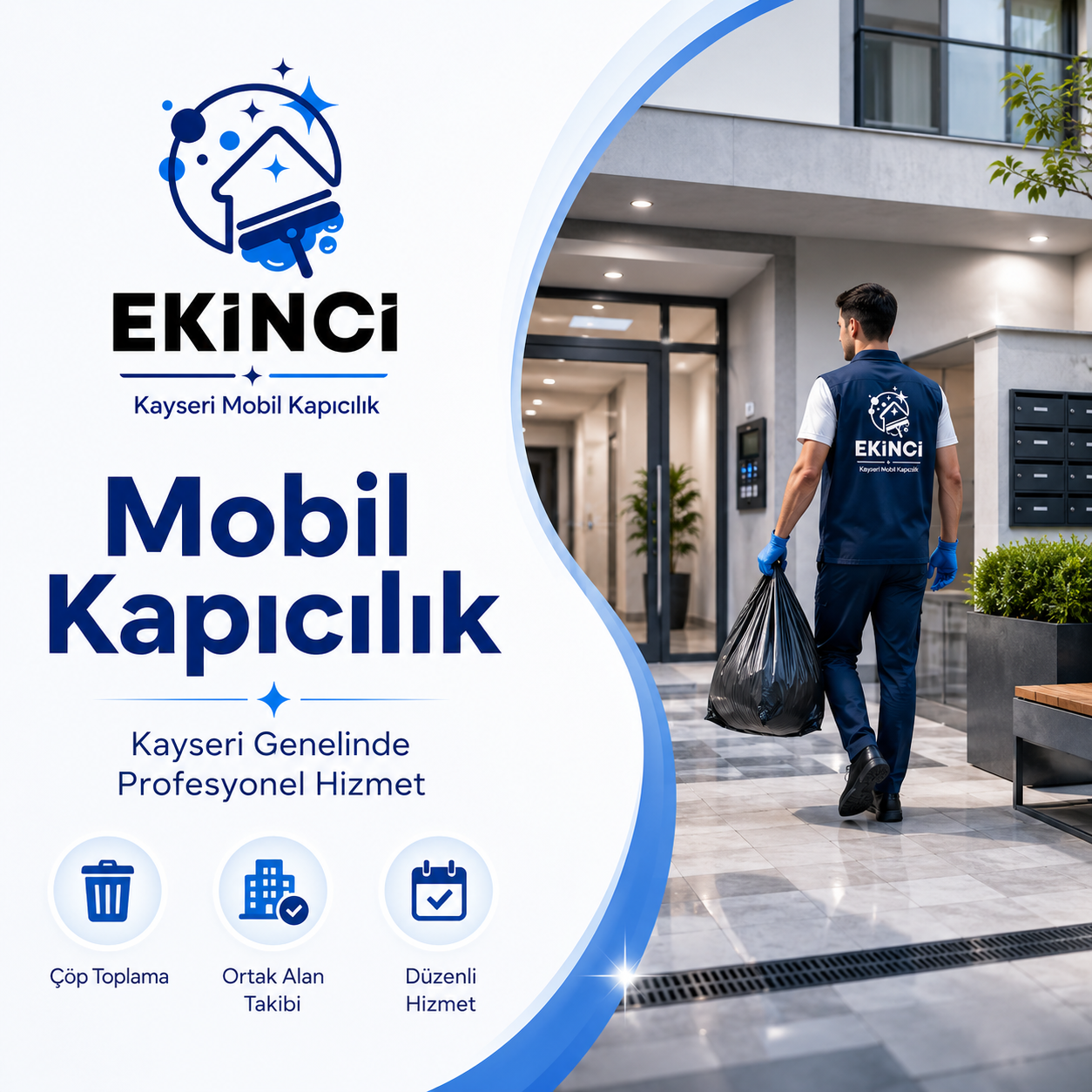 Kayseri mobil kapıcılık apartman temizliği ve çöp toplama hizmeti görseli